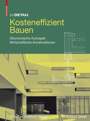 cover image of Kosteneffizient Bauen